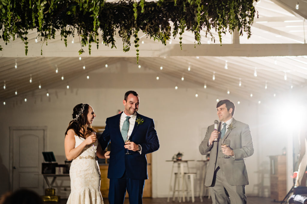 Kindred North Wedding - Northwest Arkansas Wedding - Vinson Images - best man speech