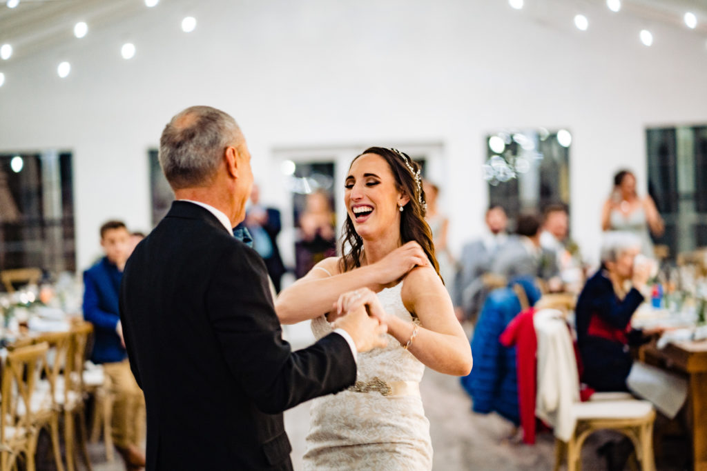Kindred North Wedding - Northwest Arkansas Wedding - Vinson Images - father dancing with the bride
