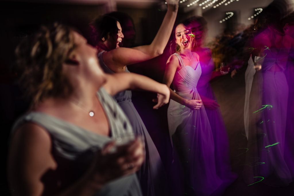 Kindred North Wedding - Northwest Arkansas Wedding - Vinson Images - bridesmaids dancing