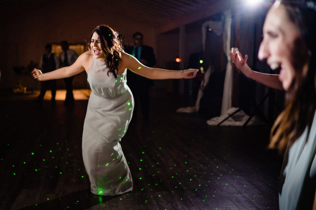 Kindred North Wedding - Northwest Arkansas Wedding - Vinson Images - bridesmaid dancing at reception