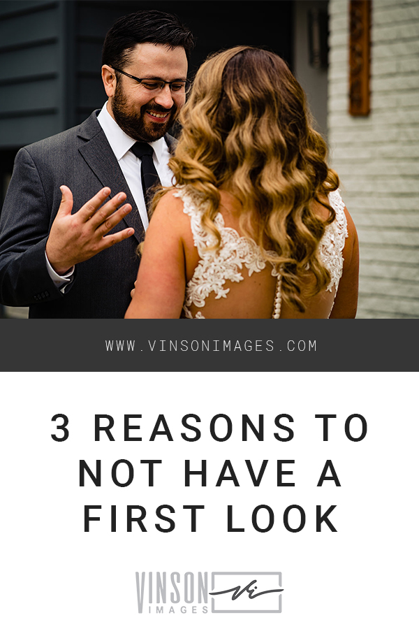 three reason to not have a first look on your wedding day